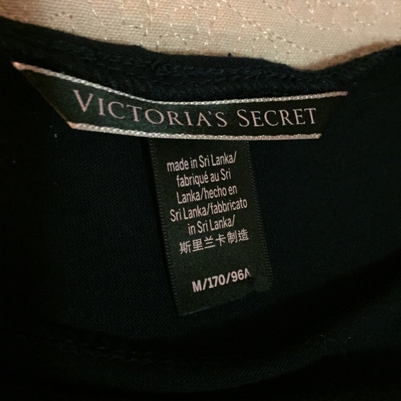 Victoria’s Secret Crush Long Sleeve Blue Navy Top - Picture 3 of 5